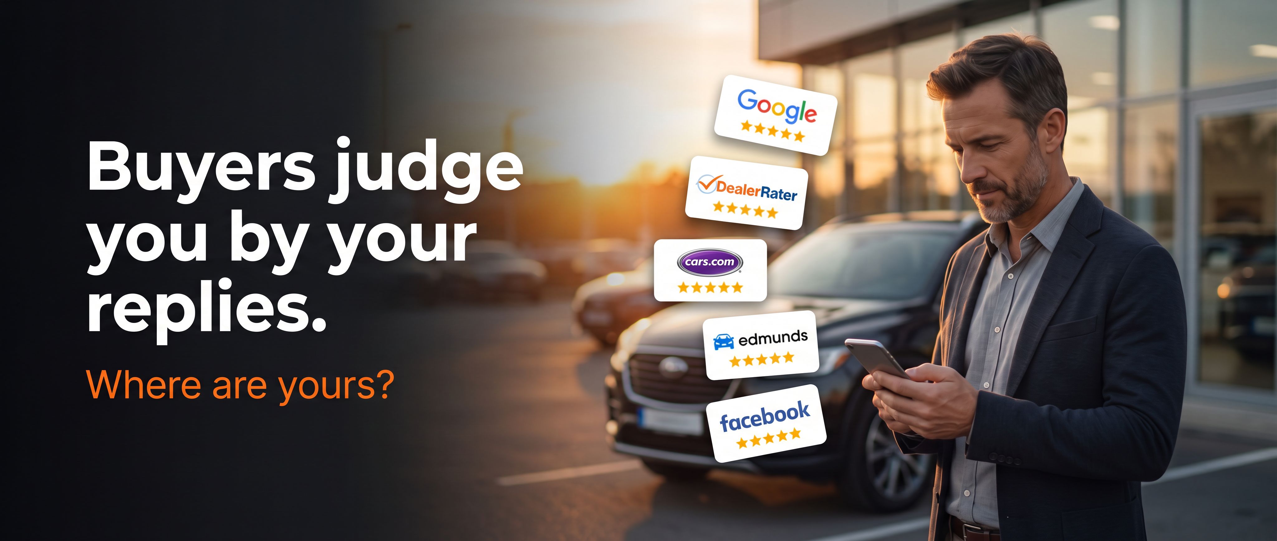 Why 63% of Car Buyers Judge Dealers by Review Replies